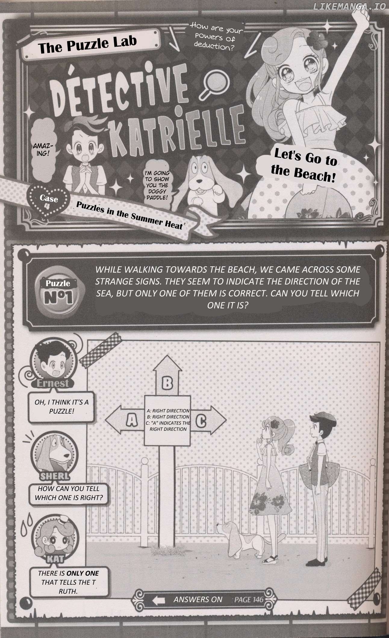 Layton Mystery Detective Agency: Katri's Puzzle Solving Files Chapter 4.25 - page 1