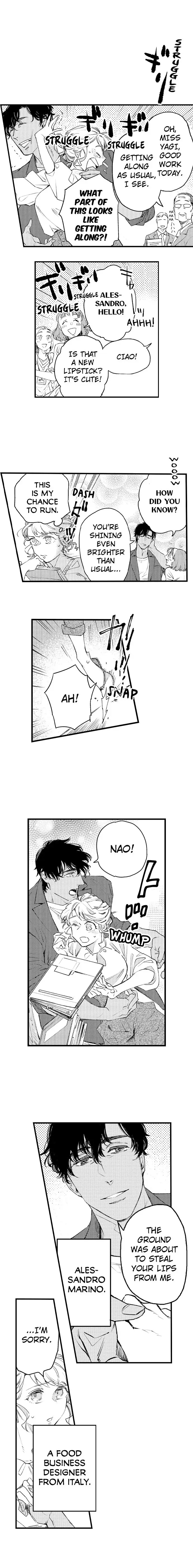 Kimio Omochikaeri Shite Ikai? ~ Kasshoku Ouji-sama wa Gokujou no Ai o Kakusanai Chapter 1 - page 3