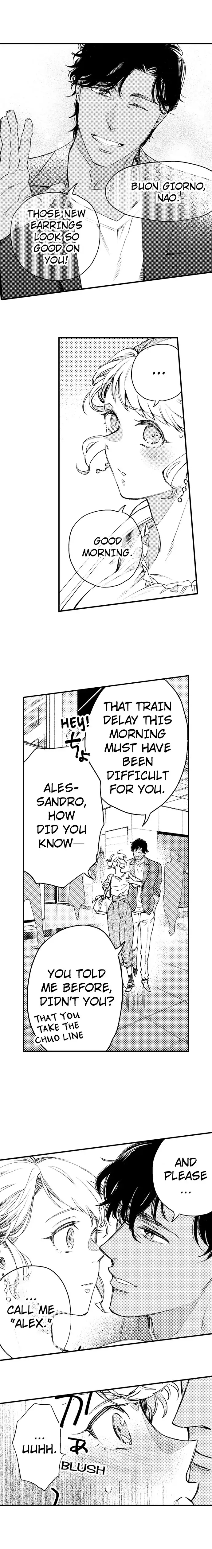 Kimio Omochikaeri Shite Ikai? ~ Kasshoku Ouji-sama wa Gokujou no Ai o Kakusanai Chapter 4 - page 2