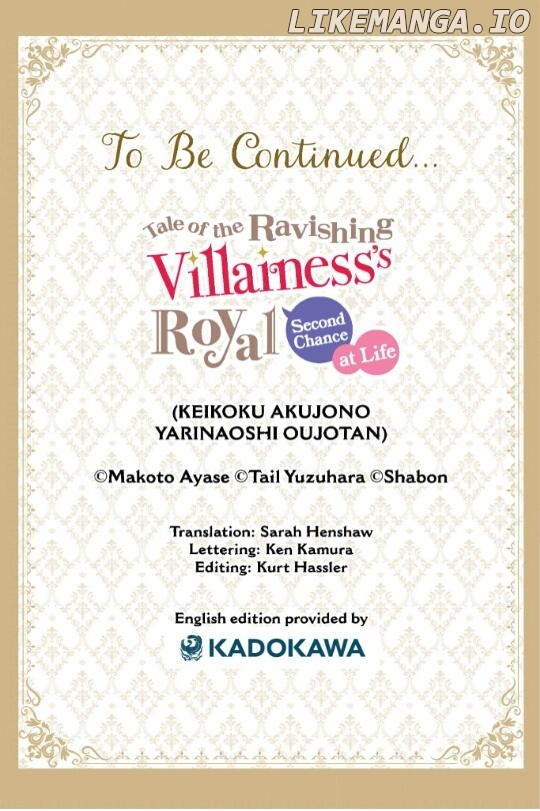 Tale of the Ravishing Villainess's Royal Second Chance at Life Chapter 1 - page 37