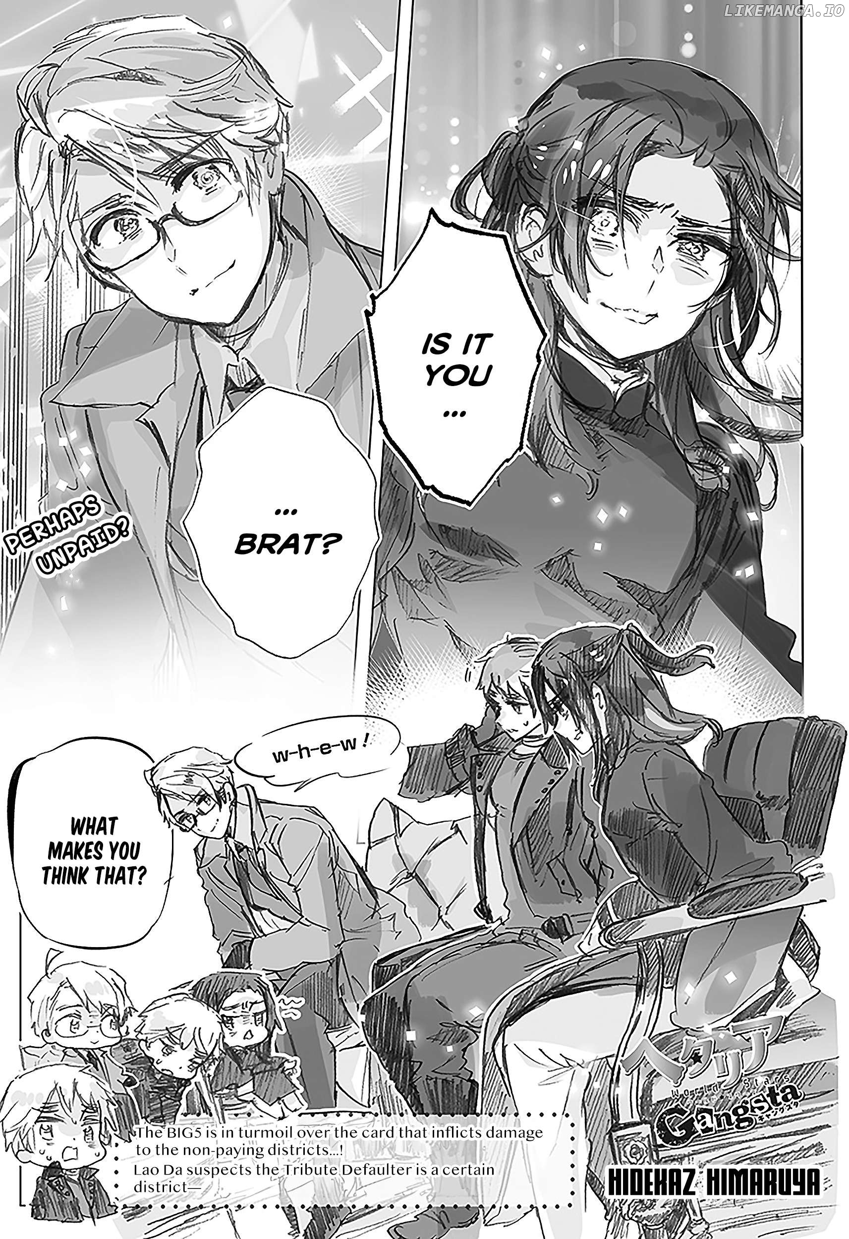 Hetalia Gangsta Chapter 16 - page 1