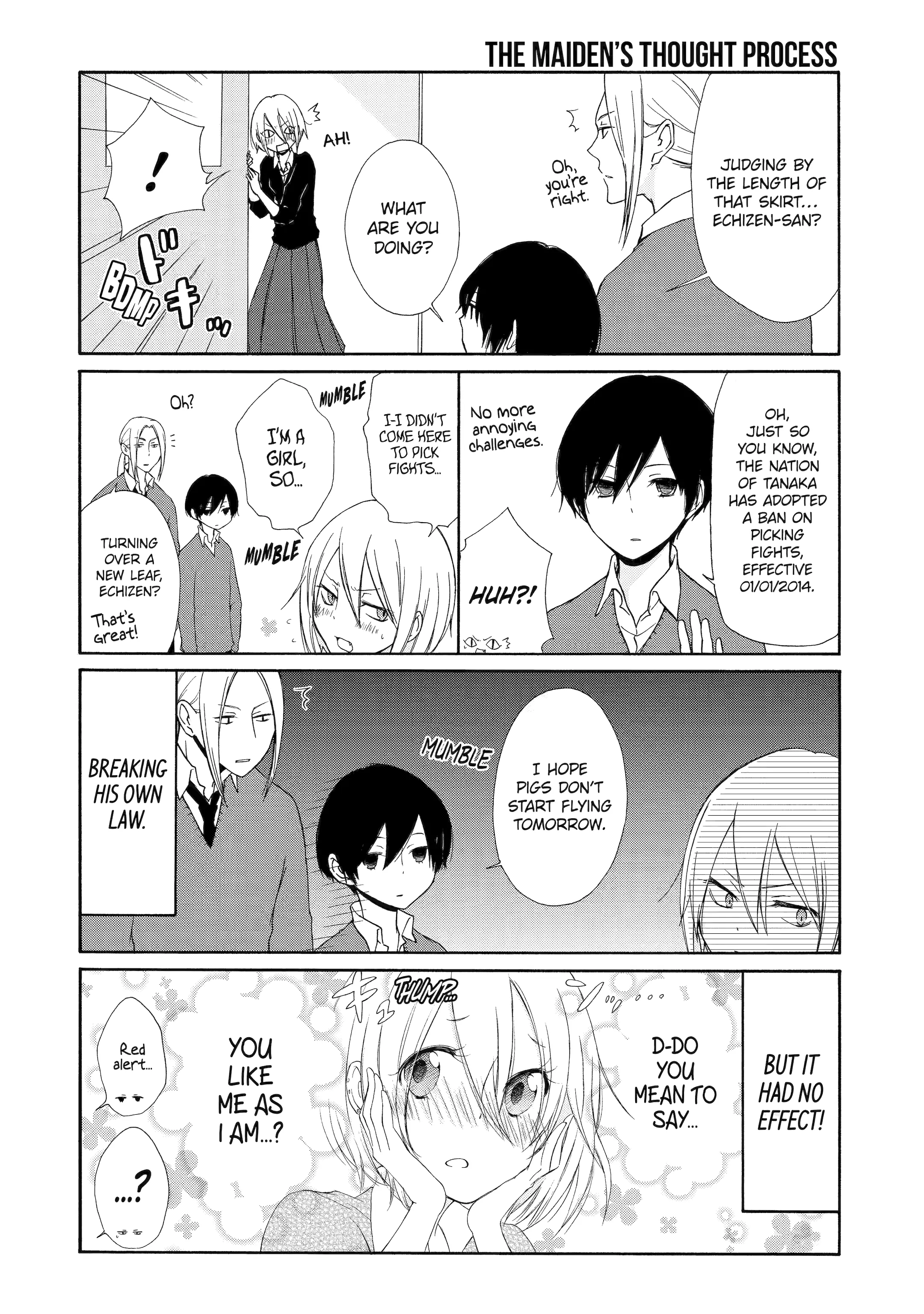 Tanaka-kun is Always Listless Chapter 13 - page 4