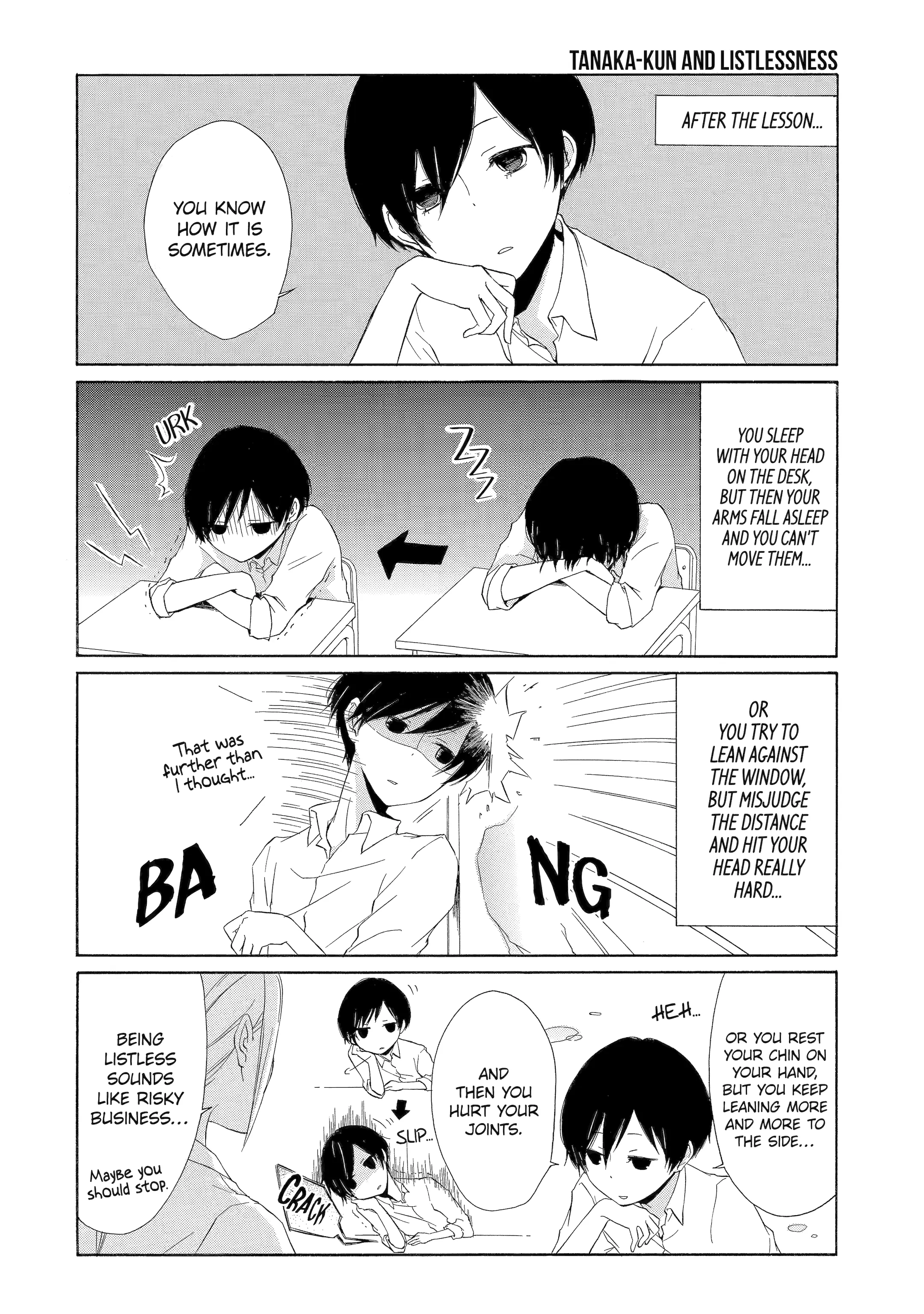 Tanaka-kun is Always Listless Chapter 2 - page 4