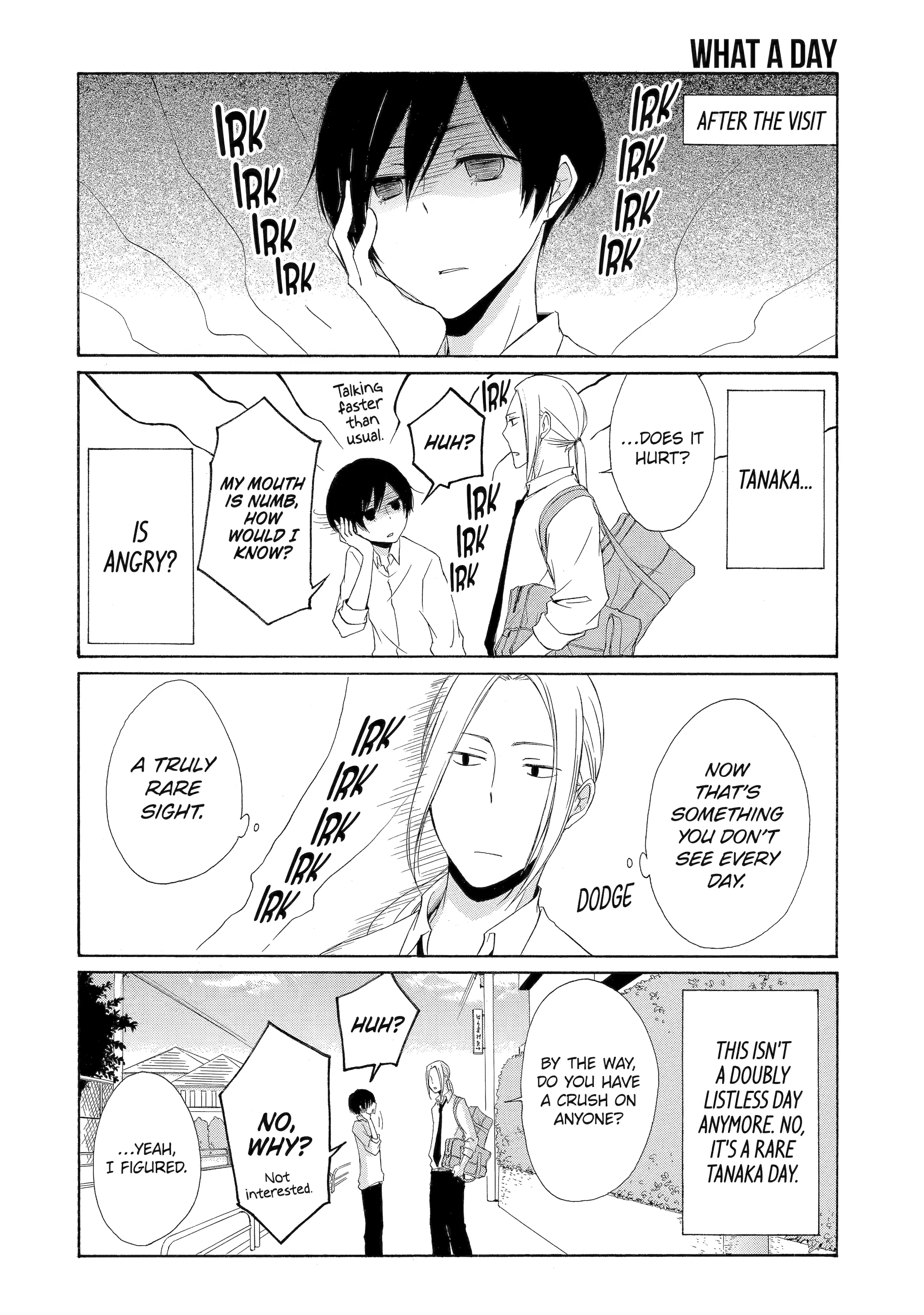 Tanaka-kun is Always Listless Chapter 3 - page 18