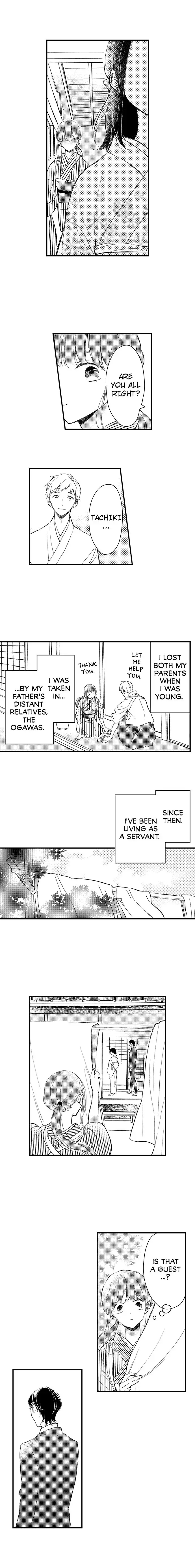 Midarana Netsu, Danna-sama no Kuchi Dzuke de Hodokeru Shoya Chapter 1 - page 4