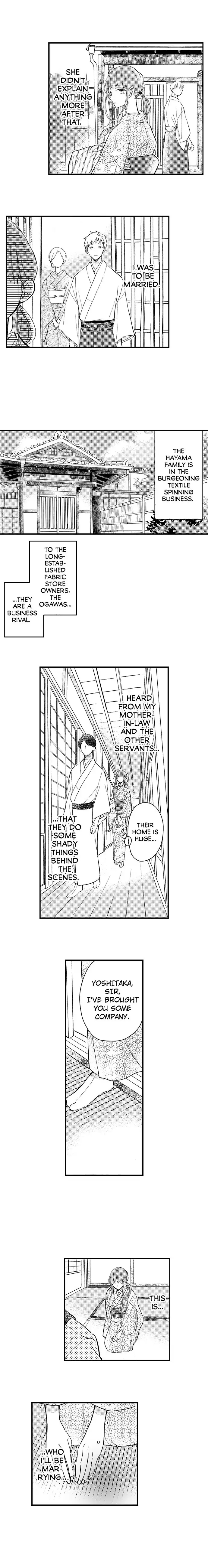 Midarana Netsu, Danna-sama no Kuchi Dzuke de Hodokeru Shoya Chapter 1 - page 8