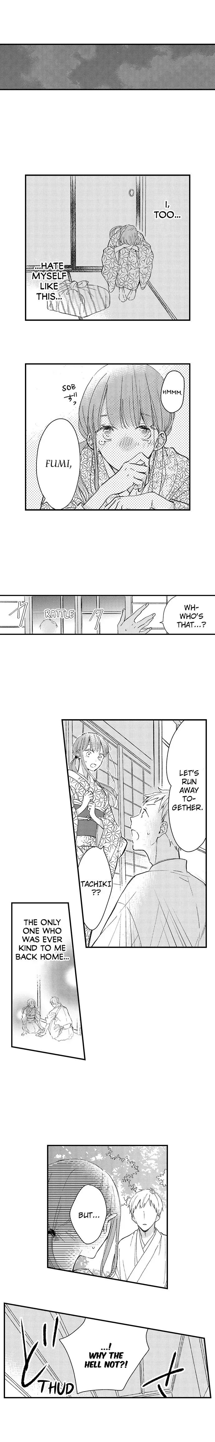 Midarana Netsu, Danna-sama no Kuchi Dzuke de Hodokeru Shoya Chapter 3 - page 2