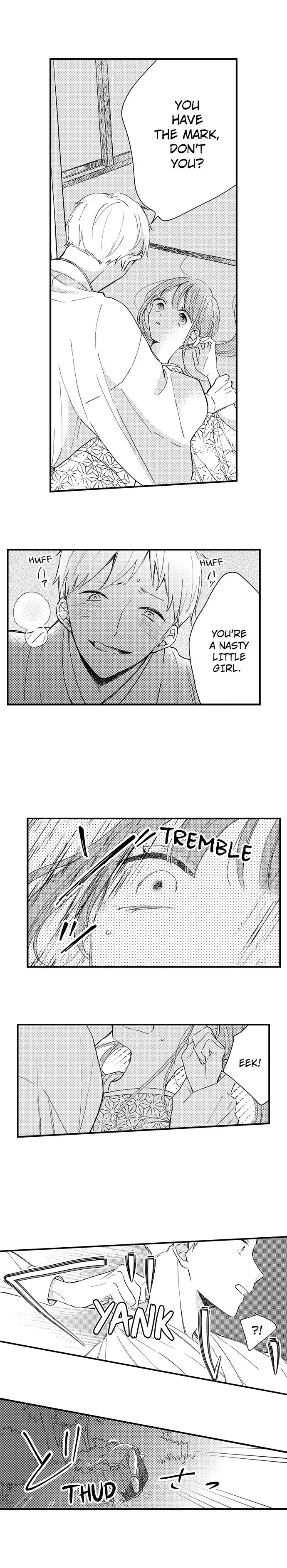 Midarana Netsu, Danna-sama no Kuchi Dzuke de Hodokeru Shoya Chapter 3 - page 3