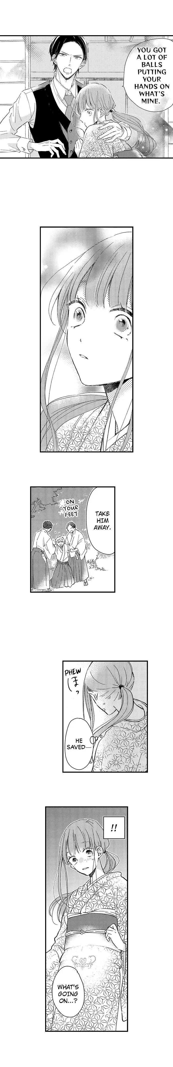 Midarana Netsu, Danna-sama no Kuchi Dzuke de Hodokeru Shoya Chapter 3 - page 4
