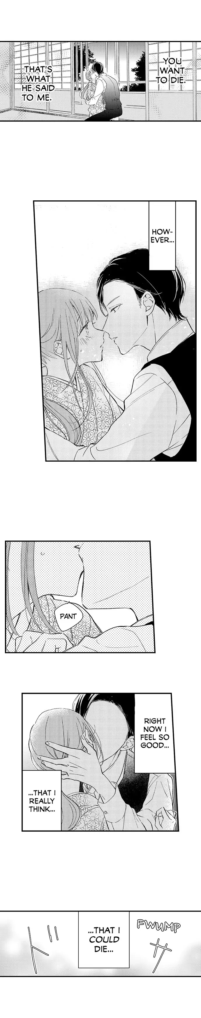 Midarana Netsu, Danna-sama no Kuchi Dzuke de Hodokeru Shoya Chapter 3 - page 8