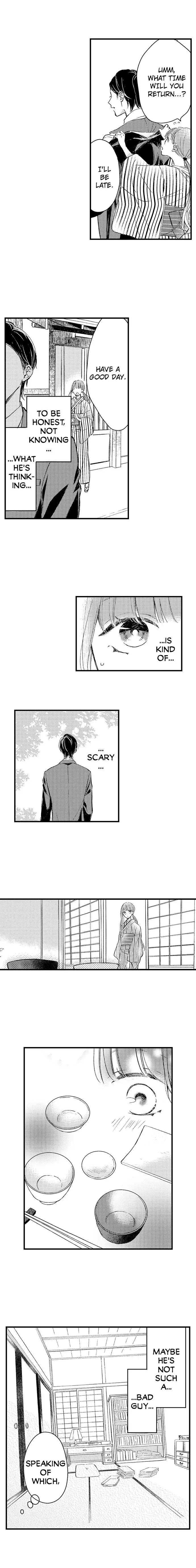 Midarana Netsu, Danna-sama no Kuchi Dzuke de Hodokeru Shoya Chapter 4 - page 3