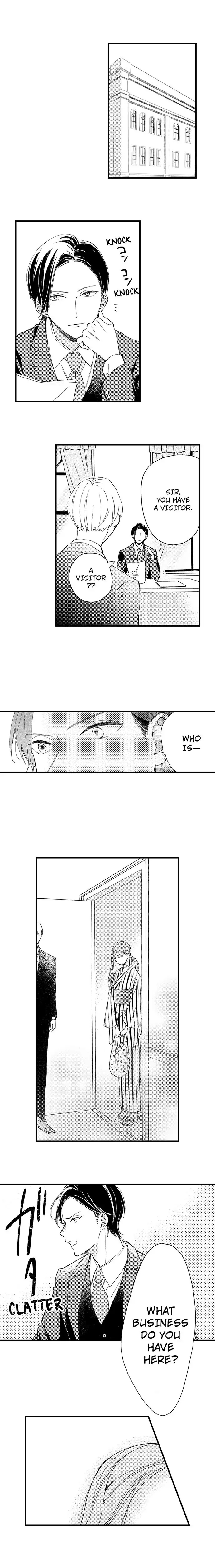 Midarana Netsu, Danna-sama no Kuchi Dzuke de Hodokeru Shoya Chapter 4 - page 8
