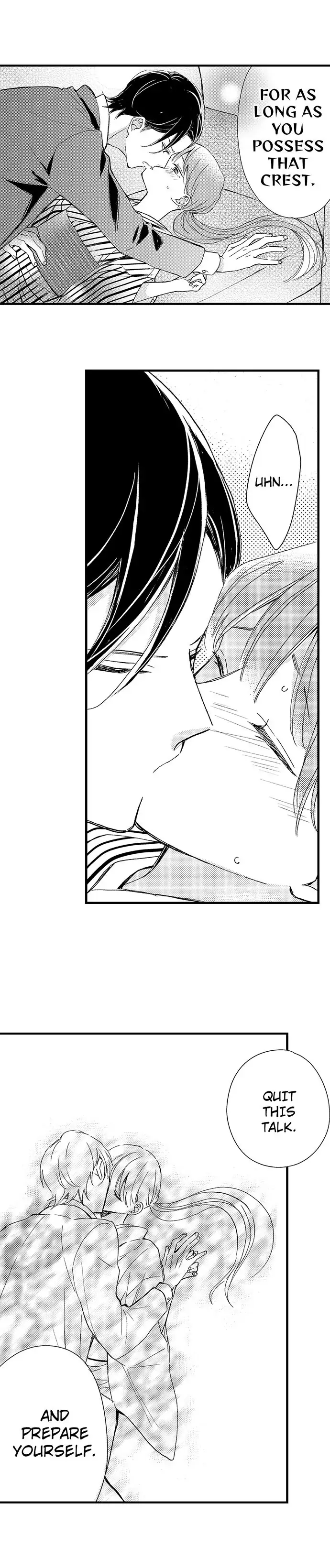 Midarana Netsu, Danna-sama no Kuchi Dzuke de Hodokeru Shoya Chapter 5 - page 6