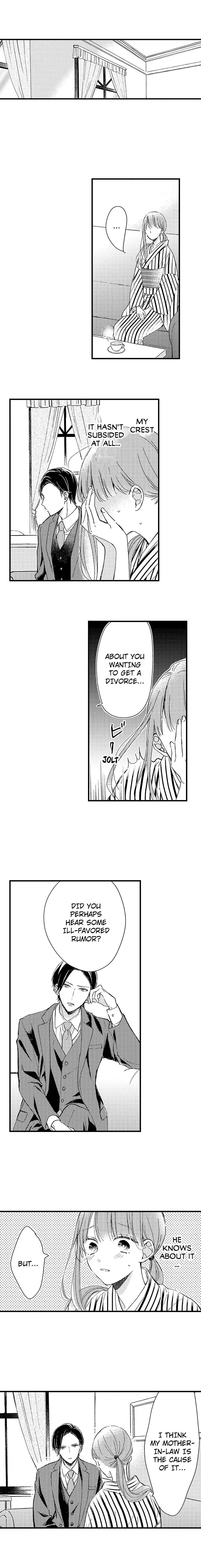 Midarana Netsu, Danna-sama no Kuchi Dzuke de Hodokeru Shoya Chapter 5 - page 7