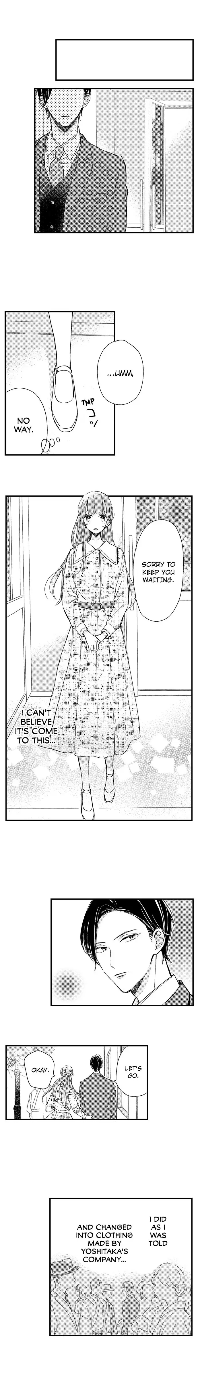 Midarana Netsu, Danna-sama no Kuchi Dzuke de Hodokeru Shoya Chapter 6 - page 2