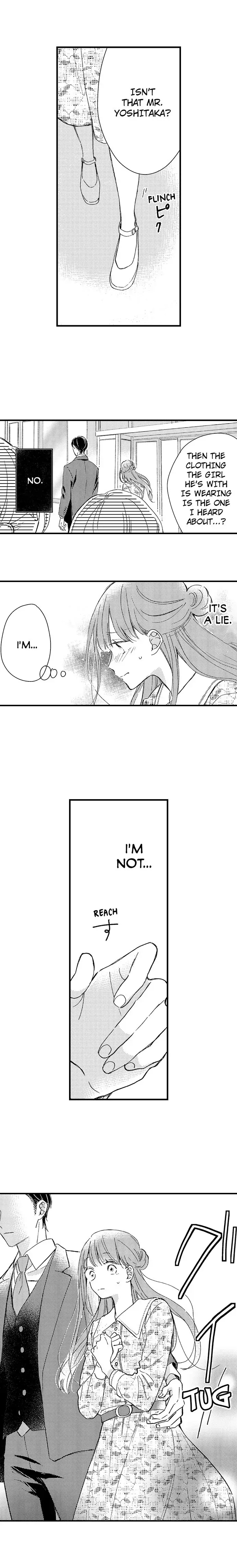 Midarana Netsu, Danna-sama no Kuchi Dzuke de Hodokeru Shoya Chapter 6 - page 3