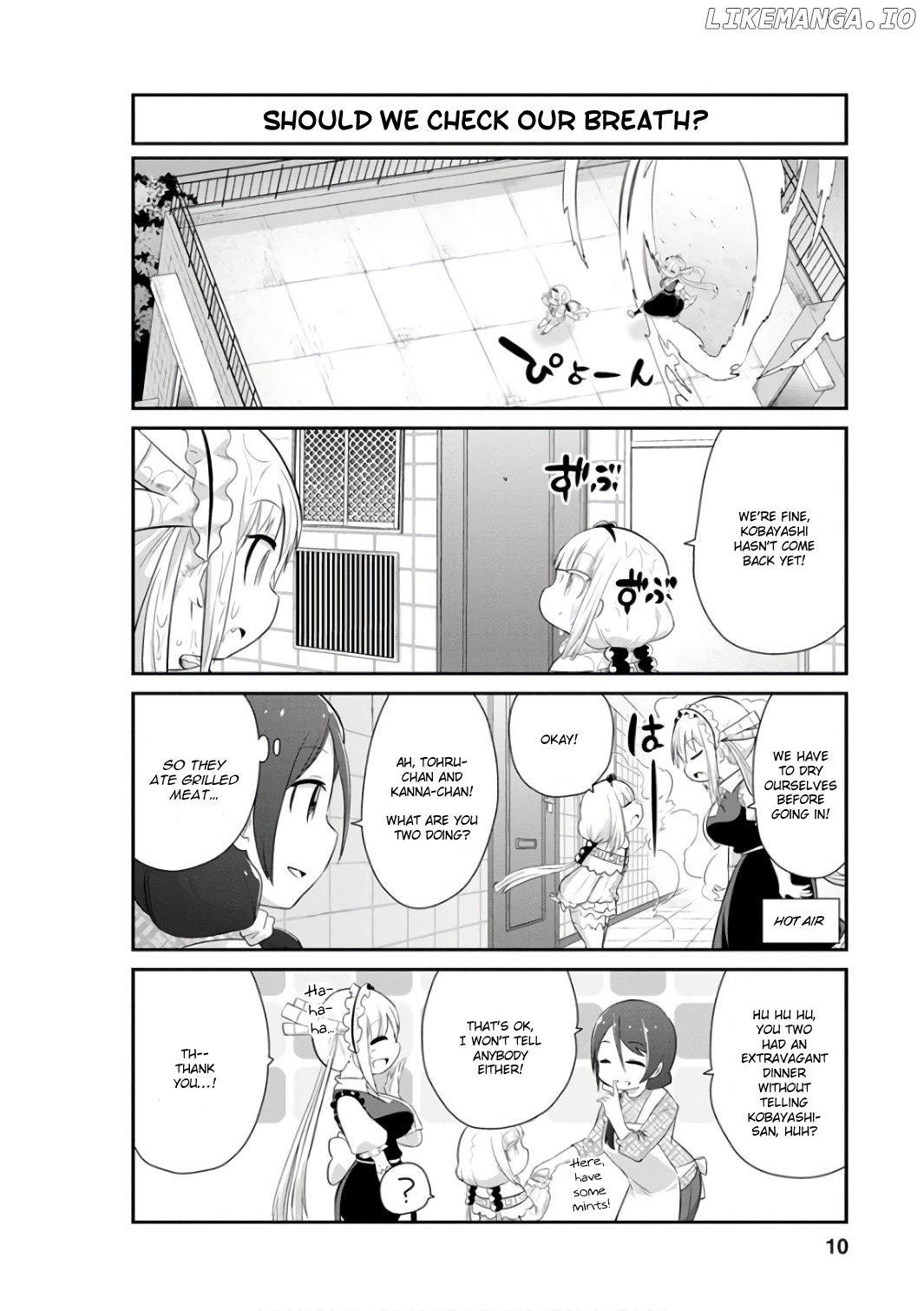Kobayashi-san Chi no Maid Dragon: Kanna no Nichijou Chapter 41 - page 10