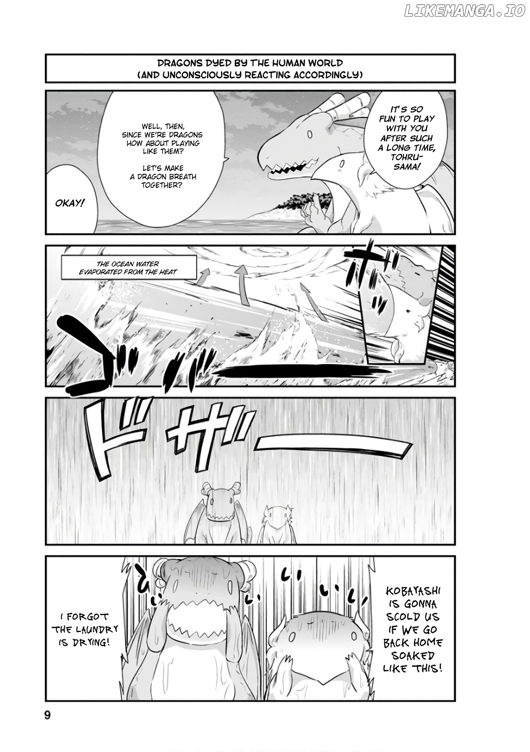 Kobayashi-san Chi no Maid Dragon: Kanna no Nichijou Chapter 41 - page 9