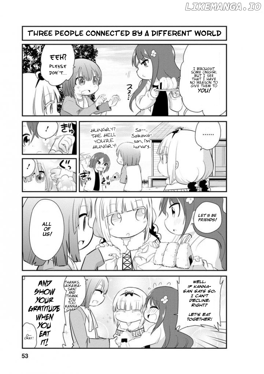 Kobayashi-san Chi no Maid Dragon: Kanna no Nichijou Chapter 34 - page 9