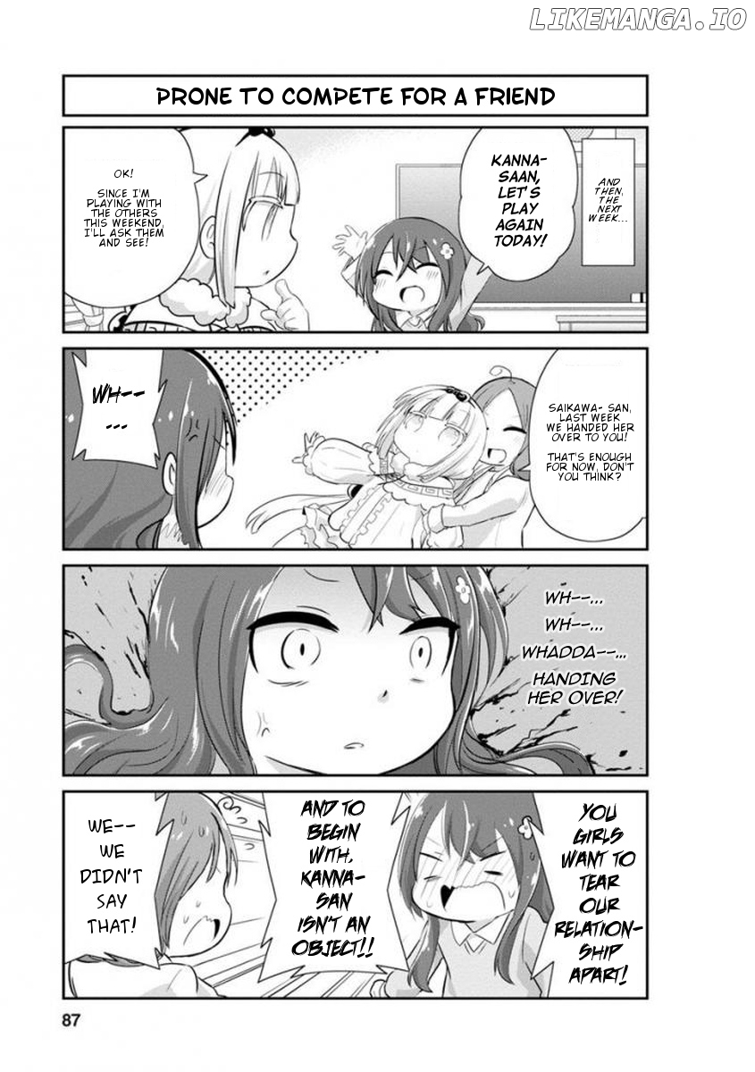 Kobayashi-san Chi no Maid Dragon: Kanna no Nichijou Chapter 37 - page 3