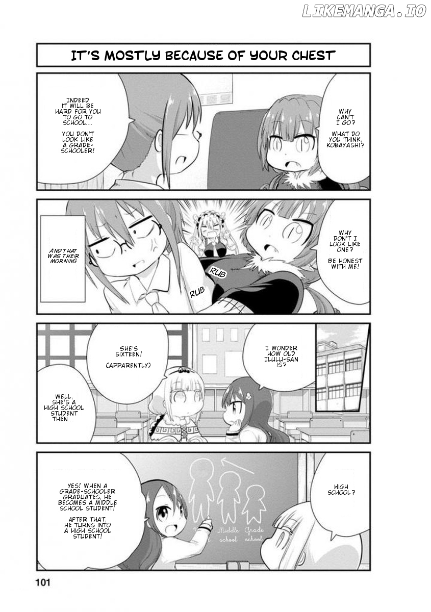 Kobayashi-san Chi no Maid Dragon: Kanna no Nichijou Chapter 38 - page 3