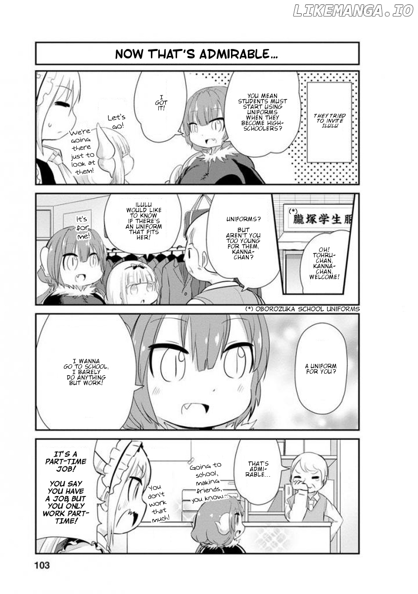 Kobayashi-san Chi no Maid Dragon: Kanna no Nichijou Chapter 38 - page 5