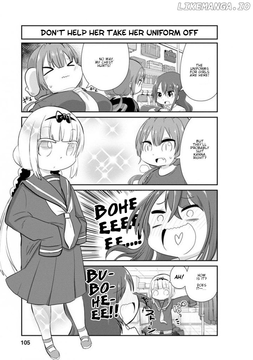 Kobayashi-san Chi no Maid Dragon: Kanna no Nichijou Chapter 38 - page 7