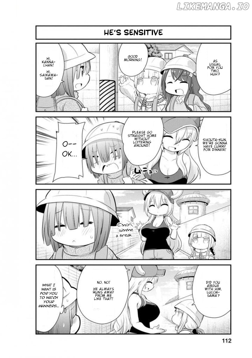 Kobayashi-san Chi no Maid Dragon: Kanna no Nichijou Chapter 39 - page 2