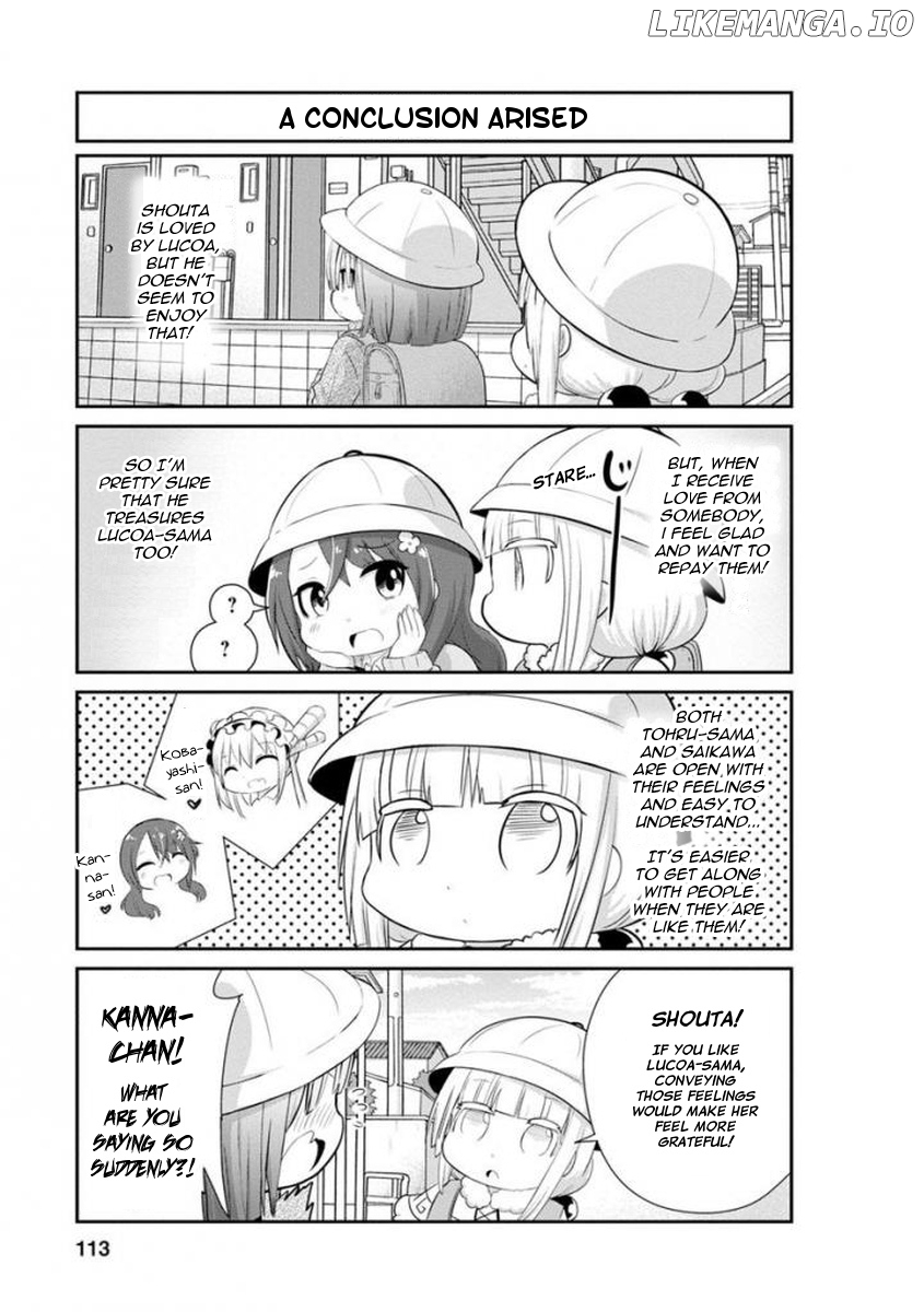Kobayashi-san Chi no Maid Dragon: Kanna no Nichijou Chapter 39 - page 3
