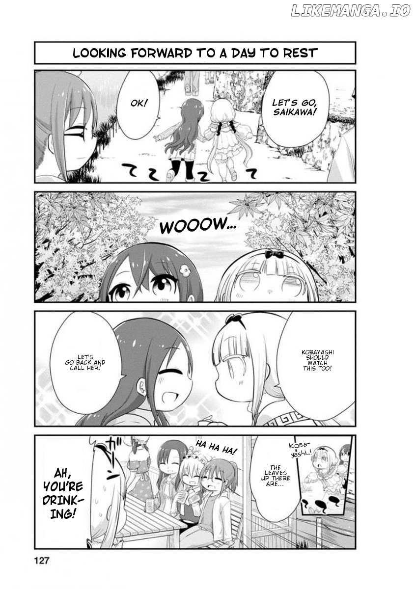 Kobayashi-san Chi no Maid Dragon: Kanna no Nichijou Chapter 40 - page 3