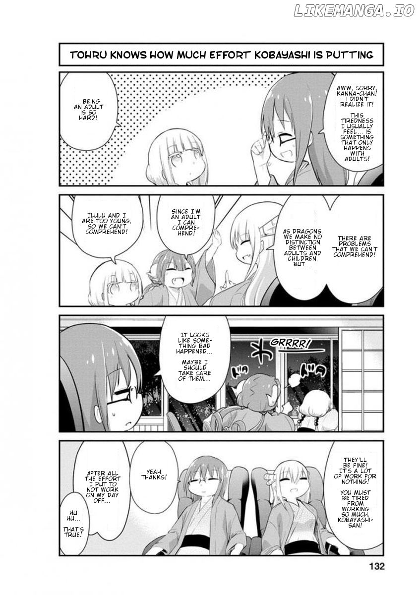 Kobayashi-san Chi no Maid Dragon: Kanna no Nichijou Chapter 40 - page 8