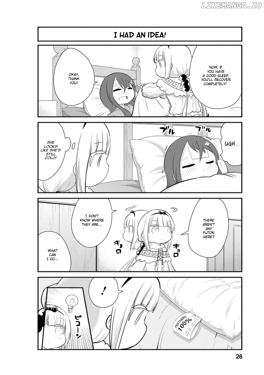 Kobayashi-san Chi no Maid Dragon: Kanna no Nichijou Chapter 42 - page 8