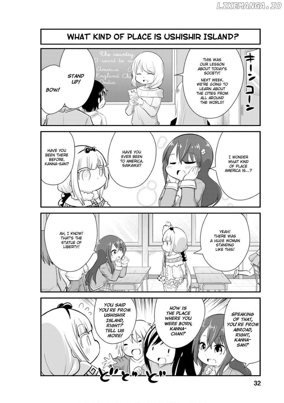 Kobayashi-san Chi no Maid Dragon: Kanna no Nichijou Chapter 43 - page 2