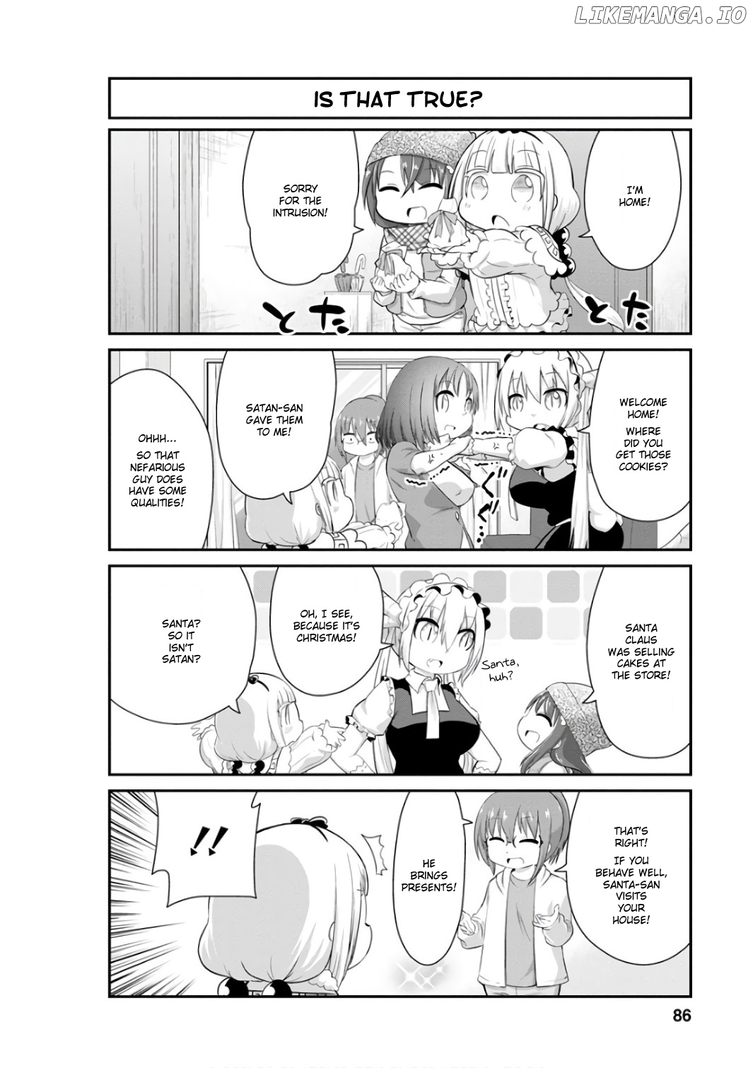 Kobayashi-san Chi no Maid Dragon: Kanna no Nichijou Chapter 47 - page 2