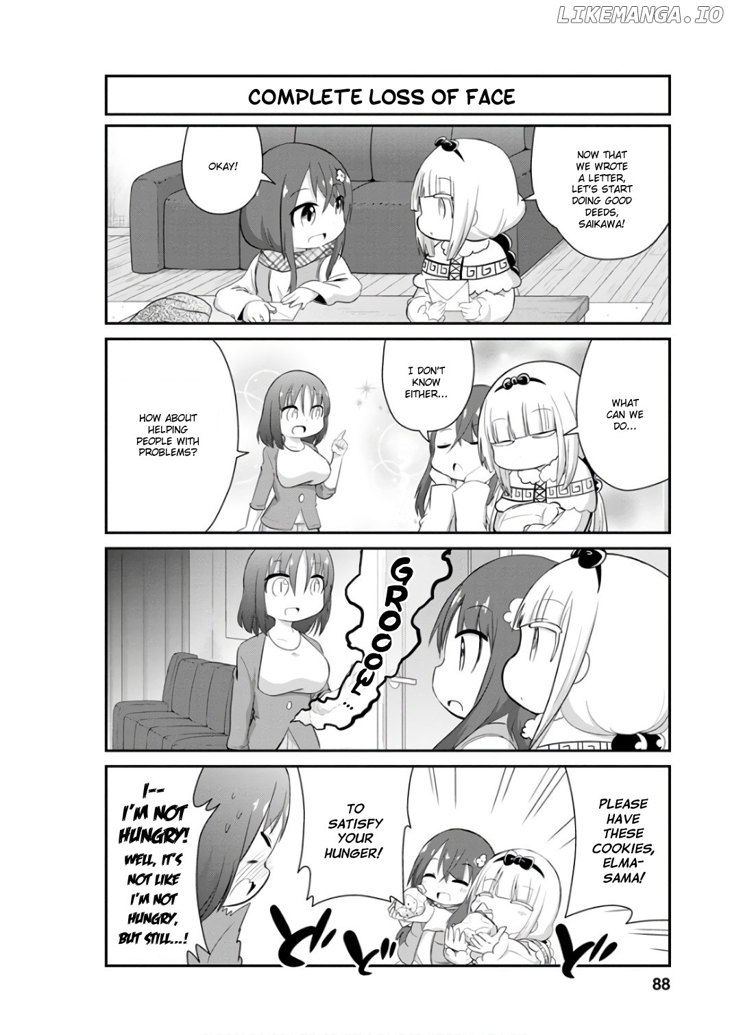 Kobayashi-san Chi no Maid Dragon: Kanna no Nichijou Chapter 47 - page 4
