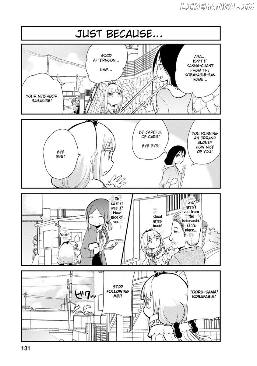 Kobayashi-san Chi no Maid Dragon: Kanna no Nichijou Chapter 10 - page 3