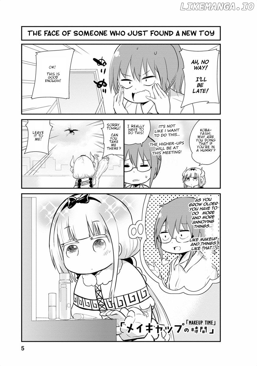 Kobayashi-san Chi no Maid Dragon: Kanna no Nichijou Chapter 11 - page 5