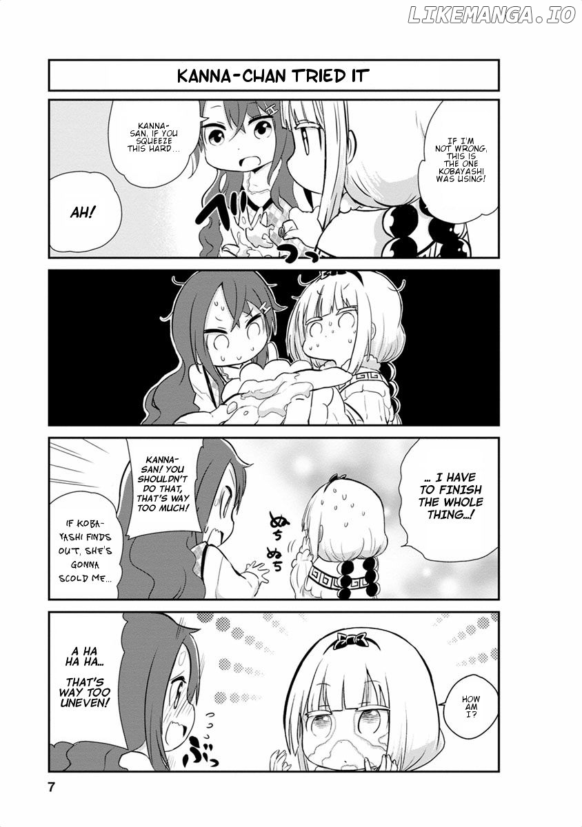 Kobayashi-san Chi no Maid Dragon: Kanna no Nichijou Chapter 11 - page 7