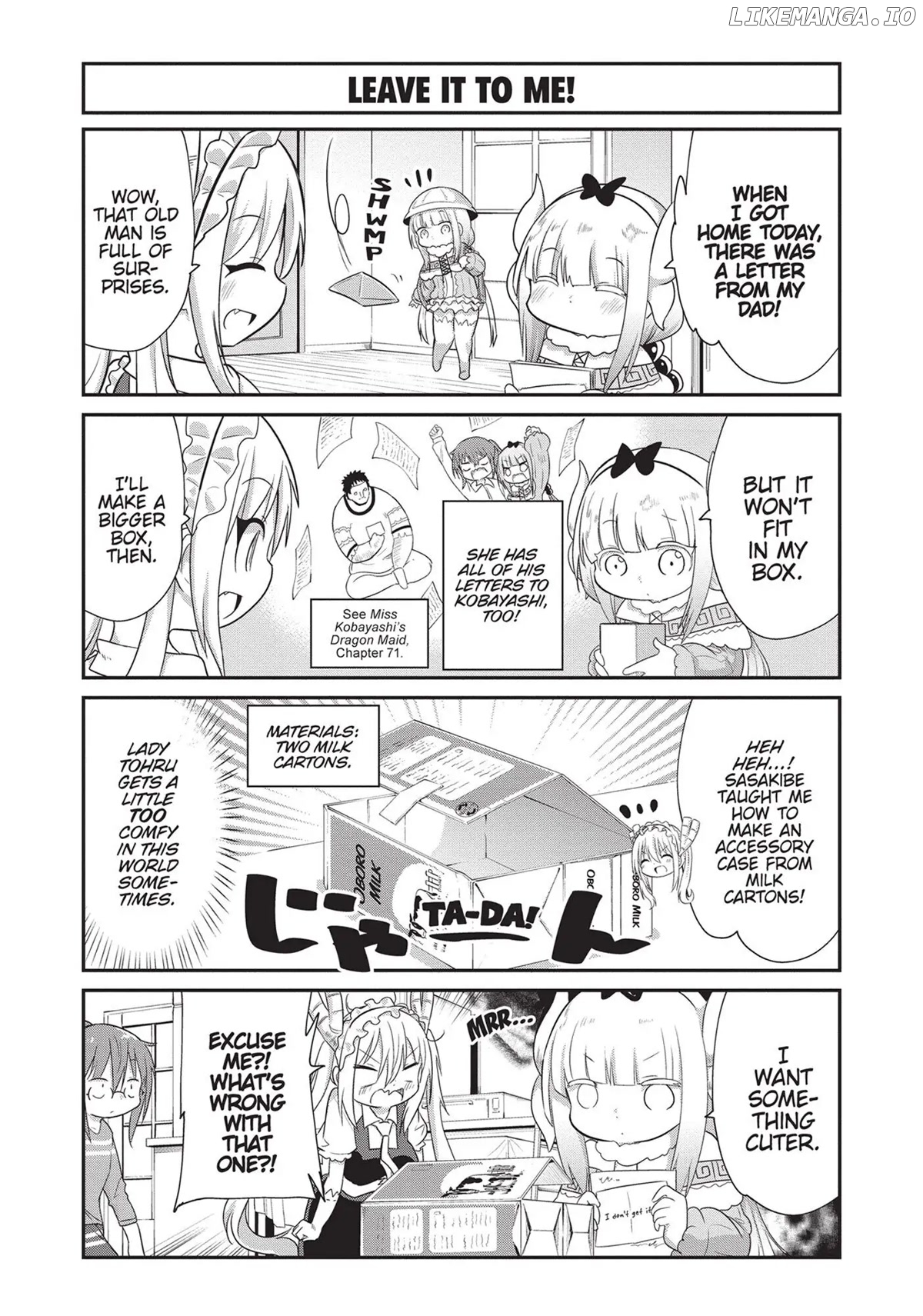Kobayashi-san Chi no Maid Dragon: Kanna no Nichijou Chapter 81 - page 5