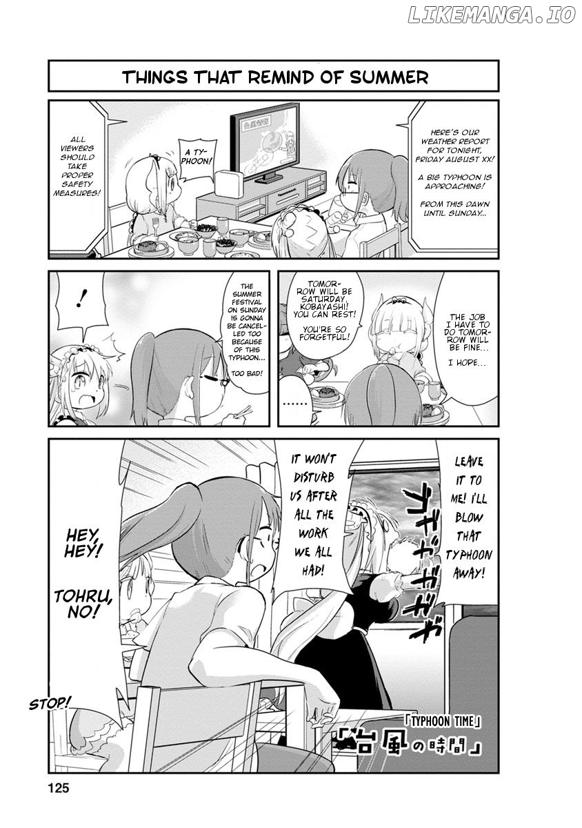Kobayashi-san Chi no Maid Dragon: Kanna no Nichijou Chapter 30 - page 1