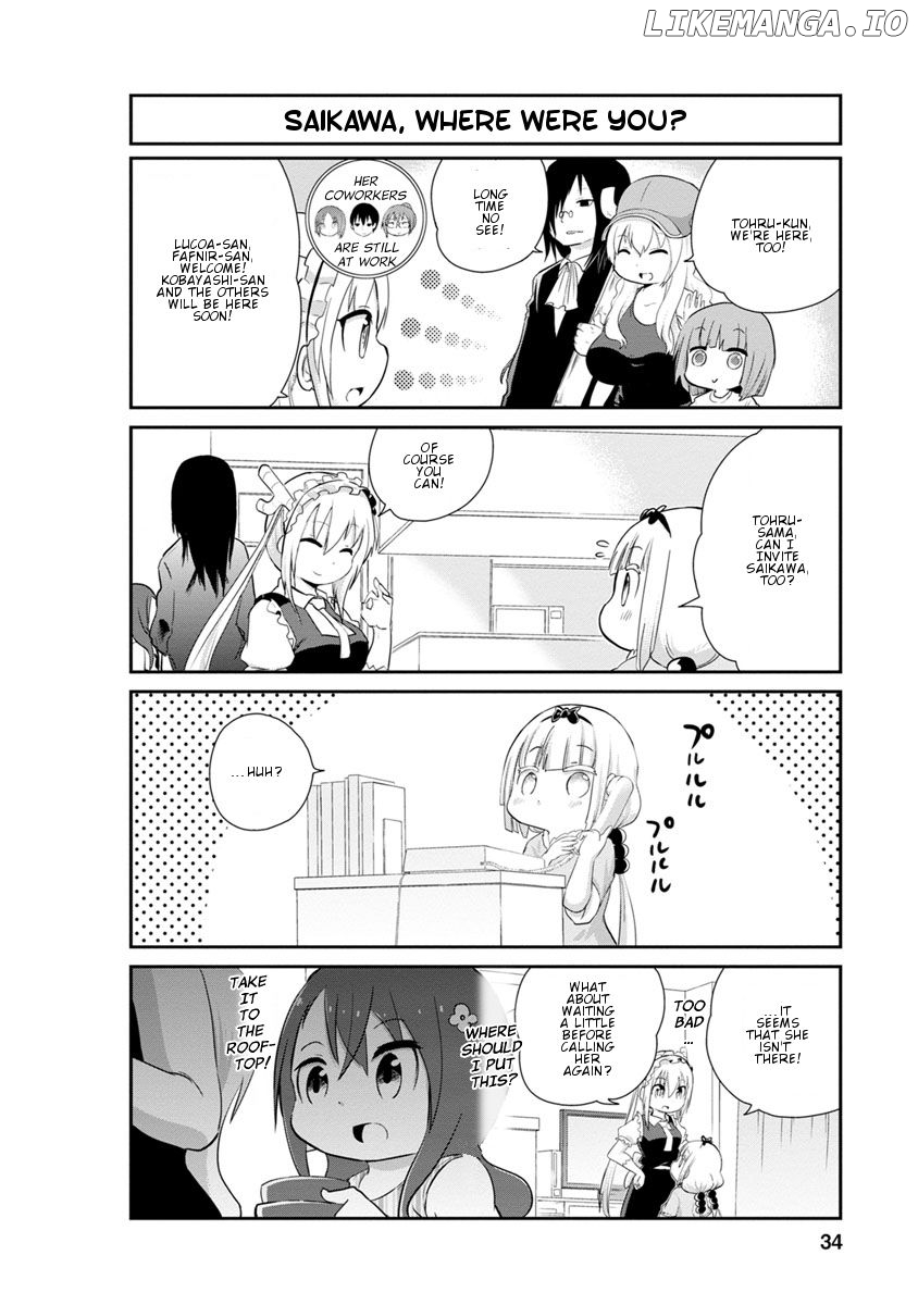 Kobayashi-san Chi no Maid Dragon: Kanna no Nichijou Chapter 23 - page 2