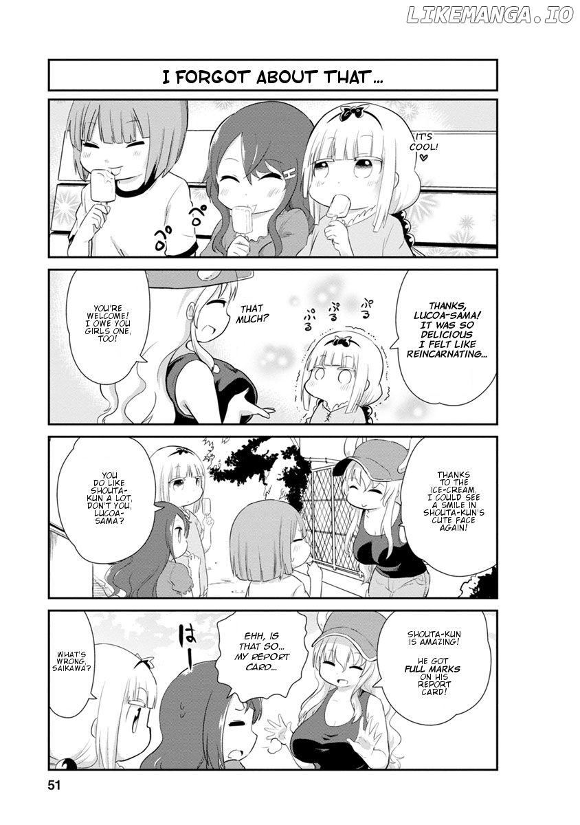 Kobayashi-san Chi no Maid Dragon: Kanna no Nichijou Chapter 24 - page 7