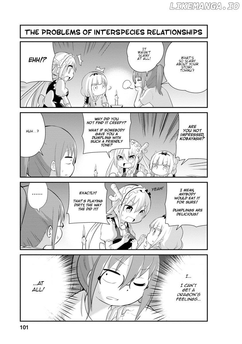 Kobayashi-san Chi no Maid Dragon: Kanna no Nichijou Chapter 28 - page 3