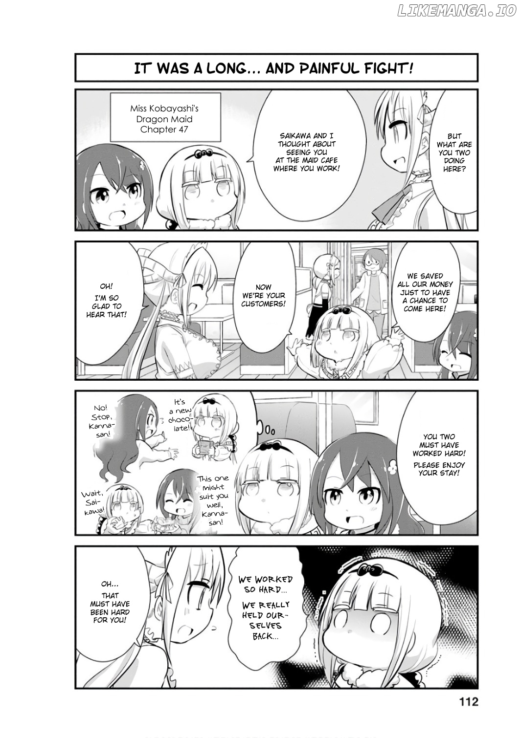 Kobayashi-san Chi no Maid Dragon: Kanna no Nichijou Chapter 49 - page 2
