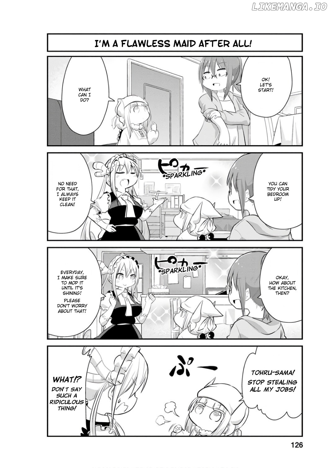 Kobayashi-san Chi no Maid Dragon: Kanna no Nichijou Chapter 50 - page 2