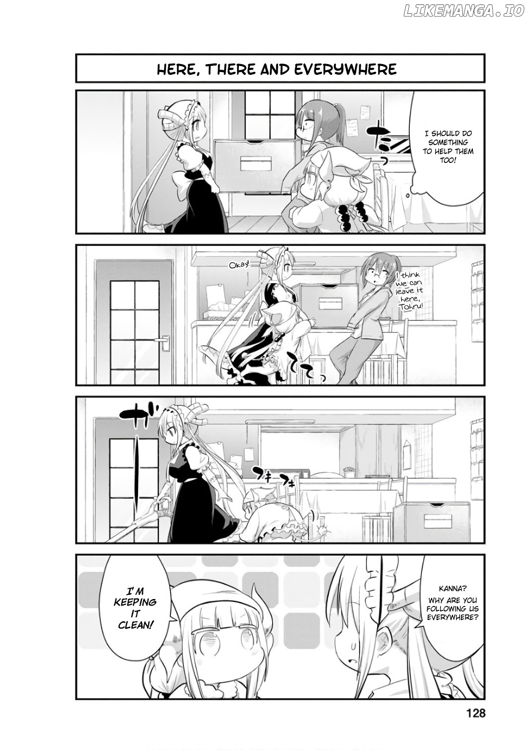 Kobayashi-san Chi no Maid Dragon: Kanna no Nichijou Chapter 50 - page 4