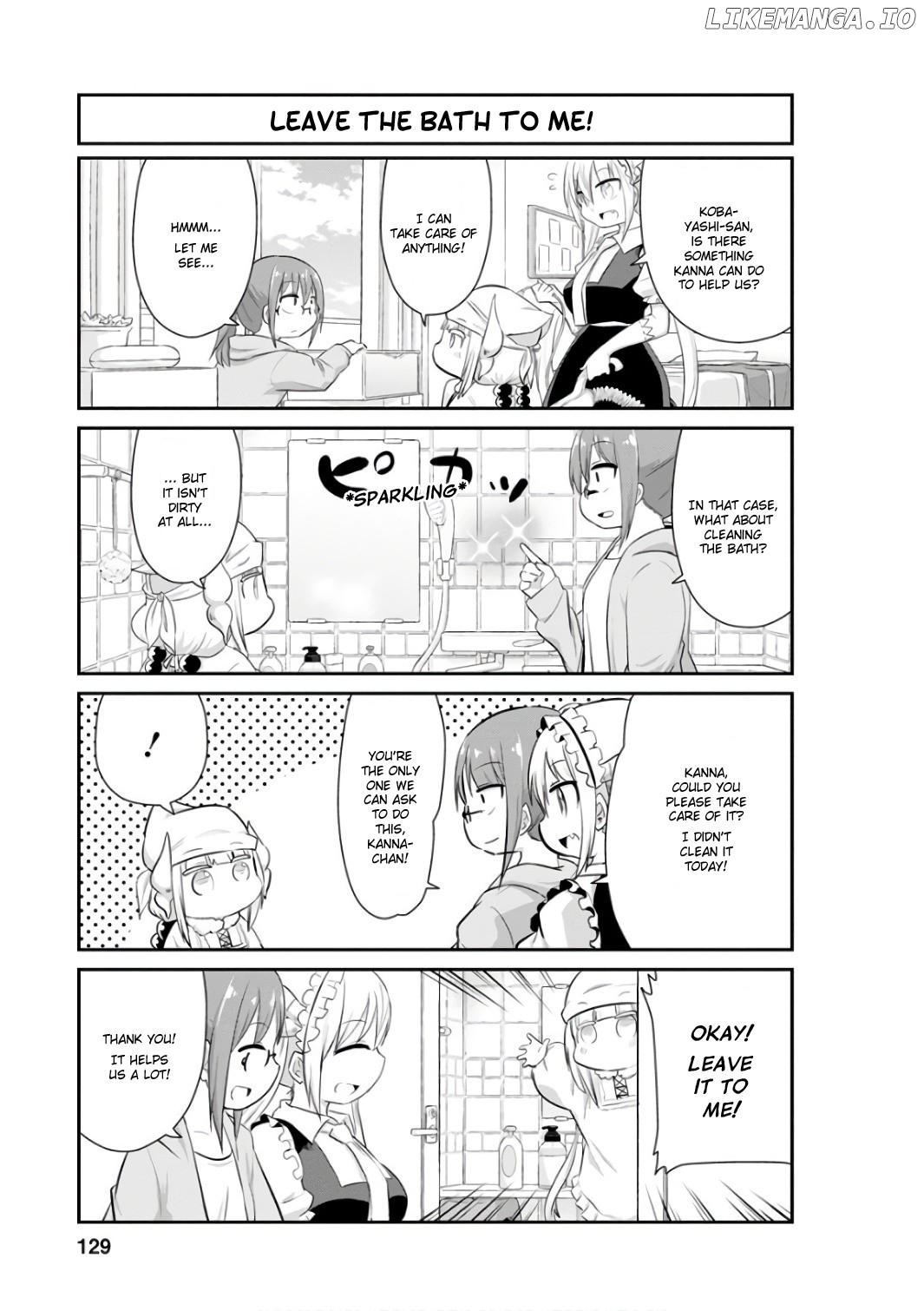 Kobayashi-san Chi no Maid Dragon: Kanna no Nichijou Chapter 50 - page 5
