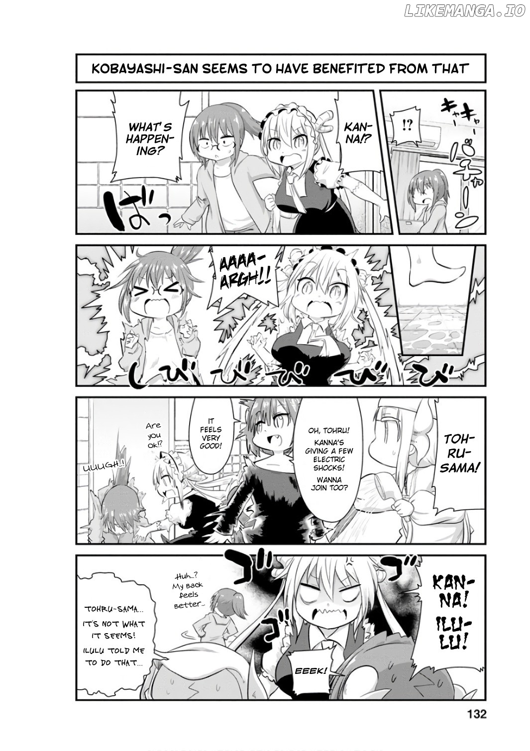 Kobayashi-san Chi no Maid Dragon: Kanna no Nichijou Chapter 50 - page 8