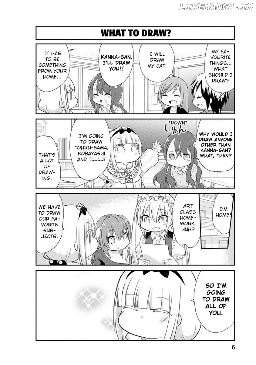 Kobayashi-san Chi no Maid Dragon: Kanna no Nichijou Chapter 61 - page 2