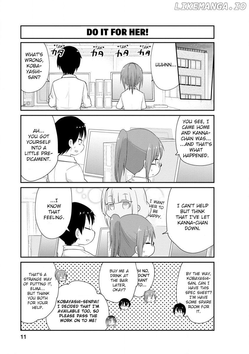 Kobayashi-san Chi no Maid Dragon: Kanna no Nichijou Chapter 61 - page 7